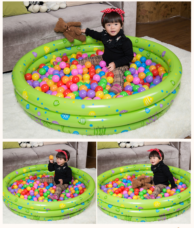 Bé inflatable hồ bơi bé chơi hồ bơi trẻ em trẻ em nhà tắm cát hồ bơi đồ chơi câu cá sóng sóng hồ bơi bể bơi phao 2m6