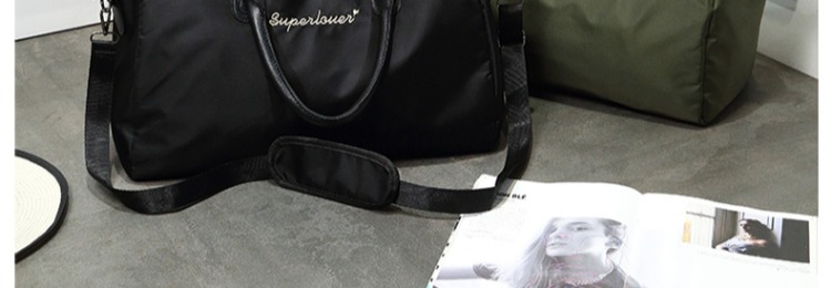 Túi du lịch đường dài nữ duffel công suất lớn xách tay Châu Âu và Mỹ nhẹ thủy triều dễ thương đơn giản phiên bản tiếng Hàn của siêu nam thể dục - Túi du lịch vali keo du lich