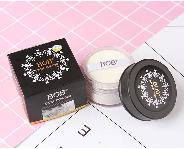 Chính hãng BOB trong suốt pha lê sáng bột lỏng trang điểm bột sửa chữa năng lực quầy phấn trang điểm kiểm soát dầu kéo dài che khuyết điểm - Quyền lực phấn kiềm dầu innisfree