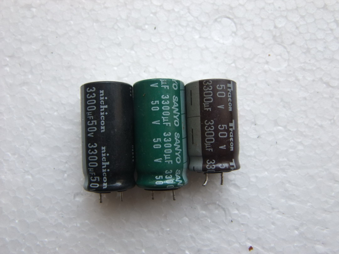 Japanese origin Roxy Sanyo TRACON brand 3300UF 50V disassembled electrolytic capacitor