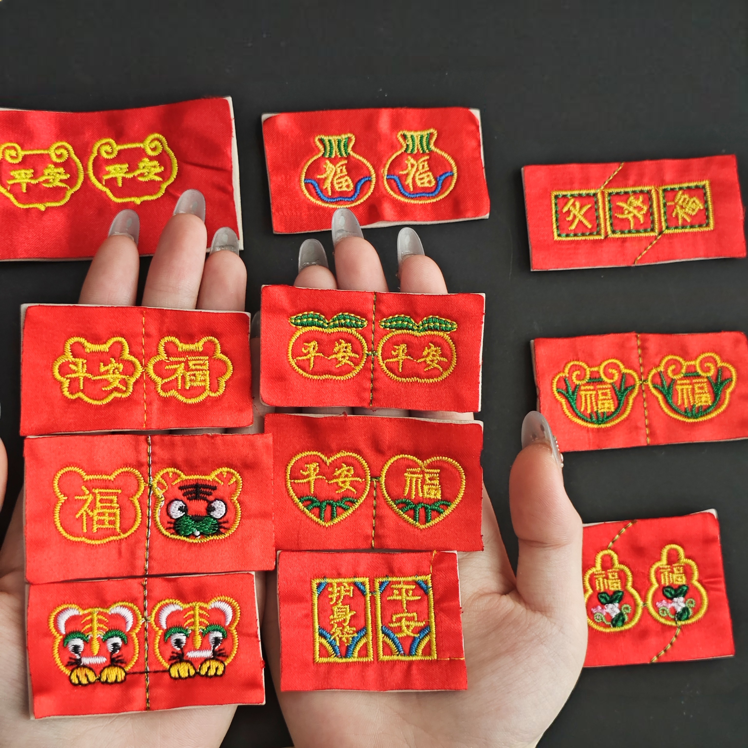 Вышитое саше с защитным замком, деталь вышивки DIY lanugo cinnabar, детская ручная веревка, булавка, ожерелье, фестиваль лодок-драконов, аксессуары, материал, упаковка