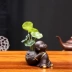 Sáng tạo cửa hàng thú cưng trà cát màu tím có thể nâng cao cá nhân bộ trà trang trí nghệ thuật trà nhỏ nhà sư trang trí Zen nhỏ shami - Trà sứ Trà sứ