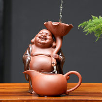 Maitreya Buddha tea set accessories tea leak tea filter creative personality tea filter tea set filter Cup leak Tea Ware