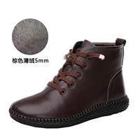 Коричневый тонкий бархат