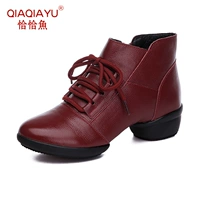 Бордовые туфли