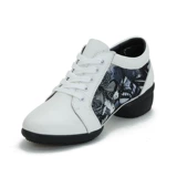 恰恰鱼 Танцующая современная кожаная спортивная обувь, мягкая подошва