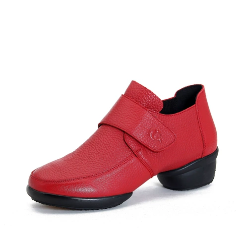 恰恰鱼 Летние кожаные туфли, танцующая обувь, воловья кожа, мягкая подошва