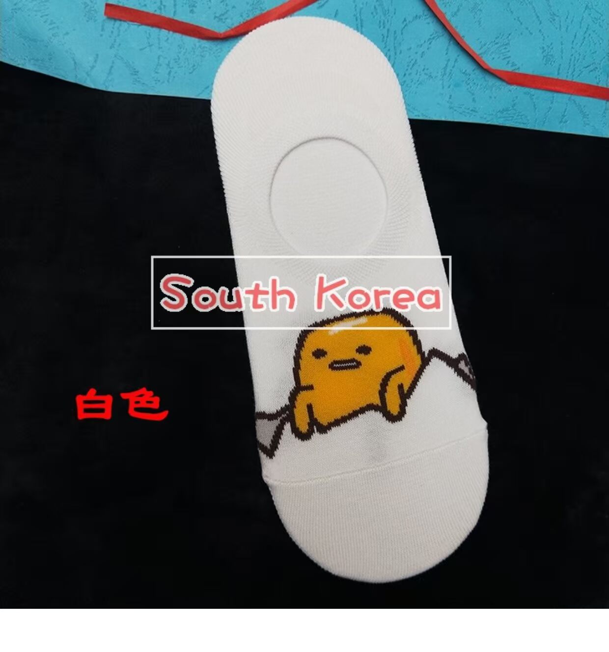 Vớ vớ nữ vớ Hàn Quốc mùa xuân và mùa hè mới phim hoạt hình lười biếng vớ cotton vớ silicone chống vô hình vớ vớ nông - Vớ mắt cá chân vớ chống trượt