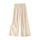 Wide-leg pants women's summer high waist 2023 new loose chiffon elegant drape fashion stitching straight-leg skirt thin section