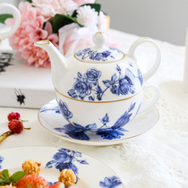 Bone China household high-grade English afternoon tea set Phnom Penh ceramic teapot Black tea coffee cup saucer daily gift