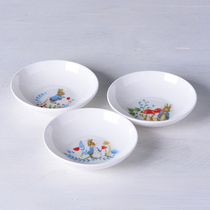 Cartoon Ceramic Bone Disc Cutlery Day Style Dishes Cute Home Dining Table Bones Ceramic Eurostyle Seasoning Sana Sauce Porcelain