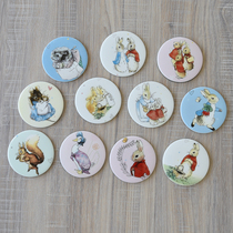 Cute Cartoon Bone Porcelain Creative Cup Cushion Bowl Cushion Simple Pendulum home Household Goods Insulation Mat Ceramics Daily