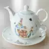 Afternoon tea Tea set Teapot cup and saucer English bone China tea set Single cup pot Ceramic cartoon cute