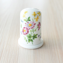 High-end Bone Porcelain Ceramic Fashion Toothpicks Silo Classic Toothpicks toothpick Toothpick Containing box Home toothpicks Flowers Sea