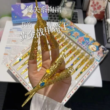 2025 Internet Celebrity Popular Black Technology Funny Abstract 3-6 Boys and Girls Trick Boy 9 Gold Armor Birthday Gift Toy