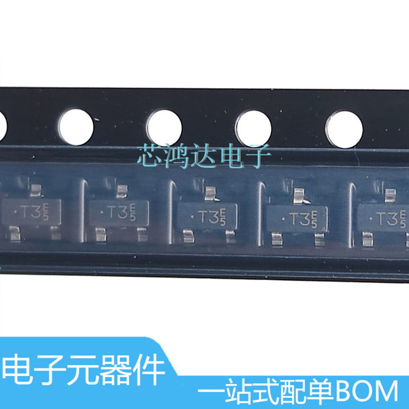 20 New Original Silk Screen T3 Sot-23 Mmbd7000_R1_0001 Smd Switch Diode
