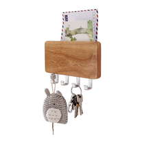 Kaiying punch-free door back key hook wall creative storage hardware hanger porch storage rack wall hanging