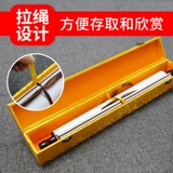 Дашанская кожаная бумага для картины коробки для хранения деревянная каллиграфия, рисовать красивую коробку -каллиграфию и рисовать коробку для хранения коробки для хранения коробки для хранения коробки с надписью с высокой каллиграфией