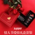 Zippo nhẹ hơn chính hãng zppo zipoo chính hãng Zippo môi nam chính răng tình yêu món quà dầu zp - Bật lửa hộp quẹt bic Bật lửa