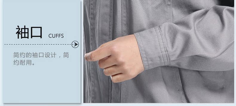 Quần yếm dài tay cotton phù hợp với dịch vụ bảo hiểm lao động nam xưởng may quần áo mùa xuân và mùa thu quần sooc