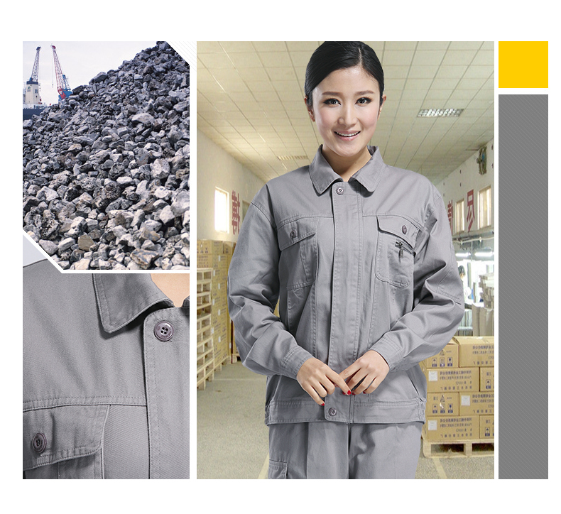 Quần yếm dài tay cotton phù hợp với dịch vụ bảo hiểm lao động nam xưởng may quần áo mùa xuân và mùa thu quần sooc