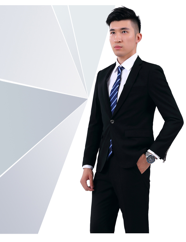 Costume homme en coton pour automne - Ref 1570756 Image 15