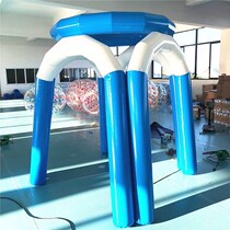 Fun Games Props Inflatable Basketball Frame Basketball Frame Water Volleyball Court Fun Shooting Basket Inflatable Running Dry Kun