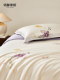 Mingdu Four-Piece Bedding Set 2026 New Model 100-Count Lenzing Tencel Printed Duvet Cover Bed Sheet Bedding - Southern French Holiday