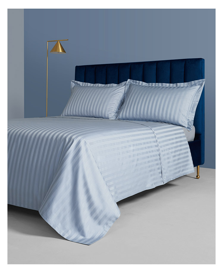 MIDO HOME Khách sạn năm sao Khăn trải giường 100 mảnh Cotton Satin Satin Jacquard - Khăn trải giường drap giường everon