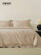 Mingdu Four-Piece Bedding Set 60S Pro Pure Cotton All-Season Embroidered Bed Sheet Duvet Cover Bedding Set - Butterfly Period
