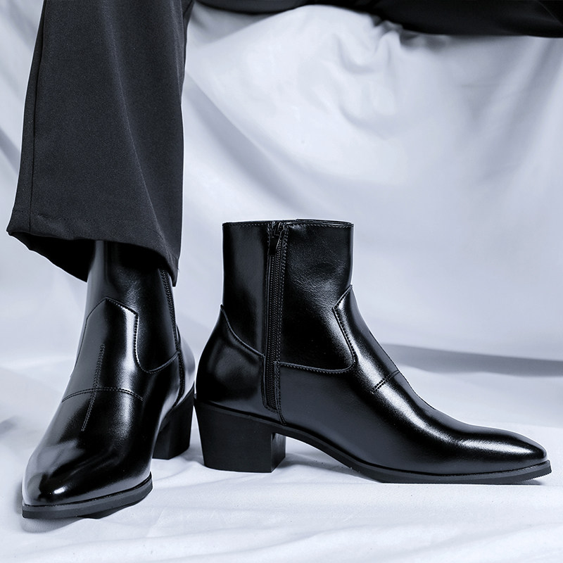 men are pointy boots in style