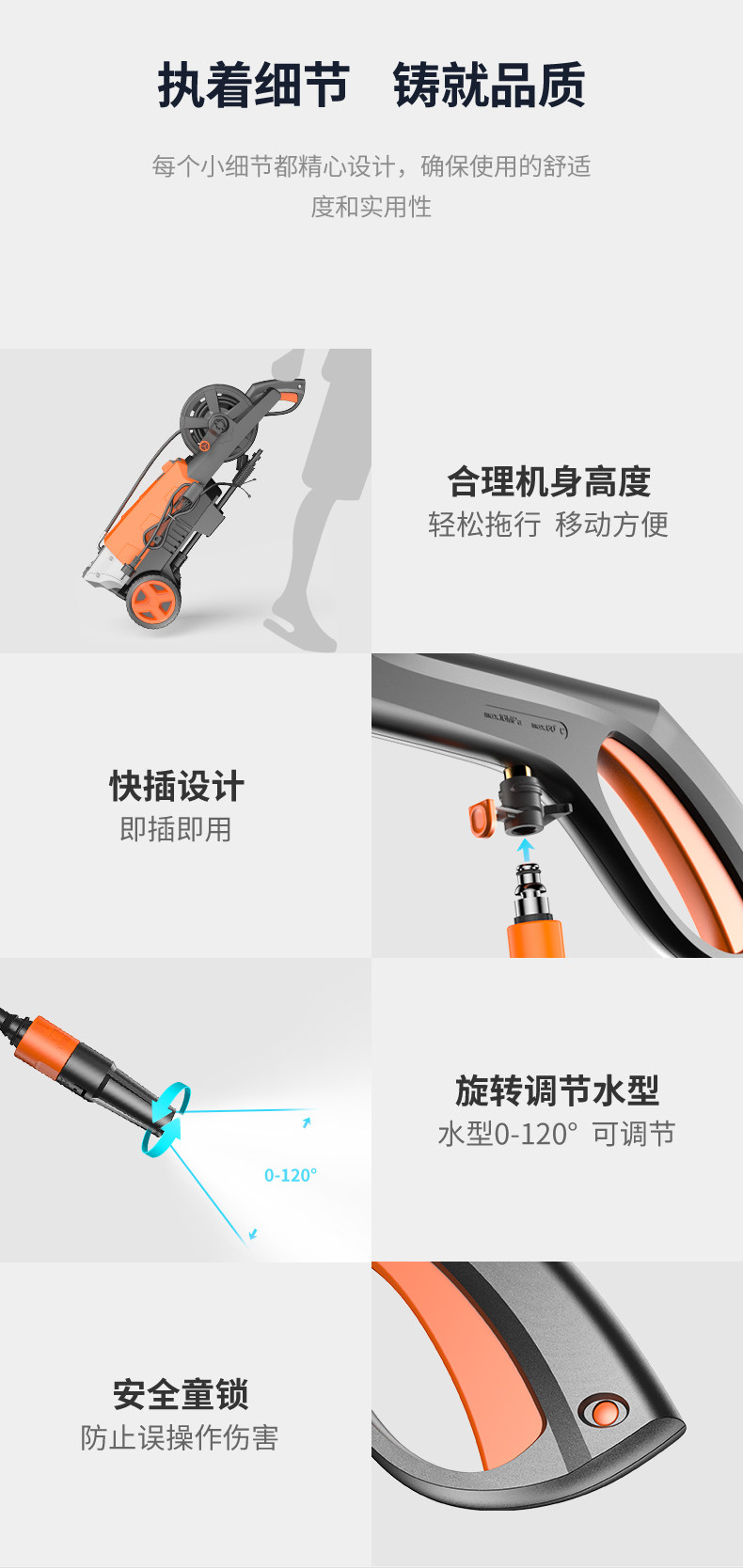亿力 高压洗车机 多款套餐可选 图22