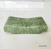 Sweat steam jade pillow natural Jade Solid cervical Pillow summer heat cooling sleep hard pillow