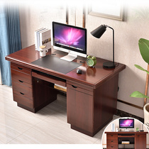 Office desk Computer writing desk Simple student desktop learning single table with drawer with lock Home modern simple