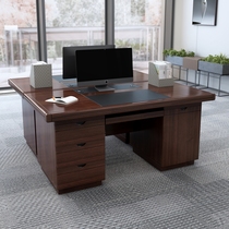 Office desk and chair combination modern simple desktop computer table single writing desk boss desk staff office