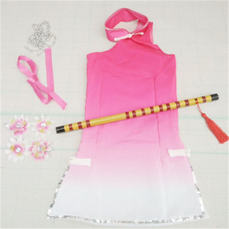 Trang phục múa cho bé gái, múa solo của phụ nữ, "trong sáo"> biểu diễn trên sân khấu, múa dân gian, múa hiện đại cổ điển đồ bé gái