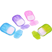 5 boxes of 100 soap flakes soap paper disposable travel portable hand washing paper soap mini small soap