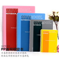 Guoyu Watanabe notebook RP2080 4080 1080 0080 spiral notebook PP plastic cover notepad