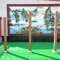 Park new rural square exercise WPC fitness equipment combination Youth sports community High and low horizontal bar single pole