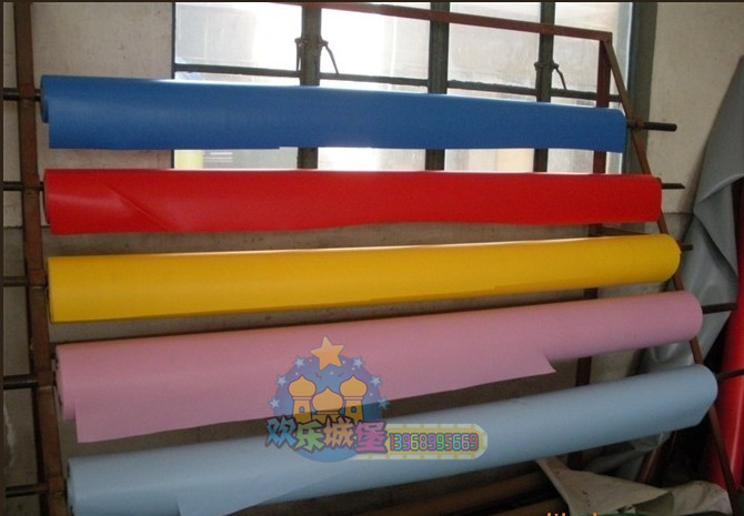 Naughty Fort Amusement Equipment PVC Leather Waterproof Cloth PVC Wall Sticker Wood Soft Cover PVC Leather