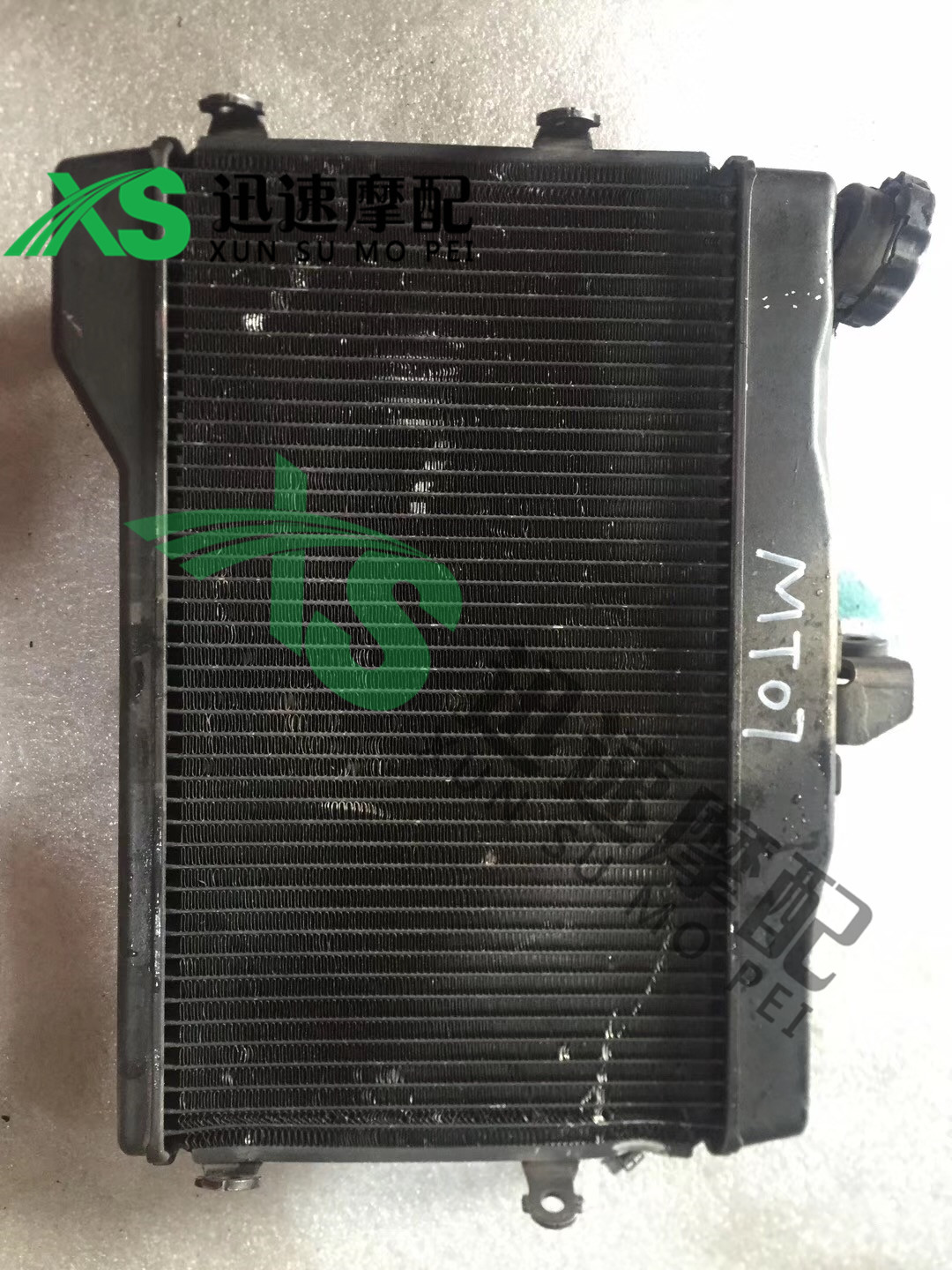 Original disassembly MT07 MT-07 FZ7 water tank radiator Water tank assembly water cooler