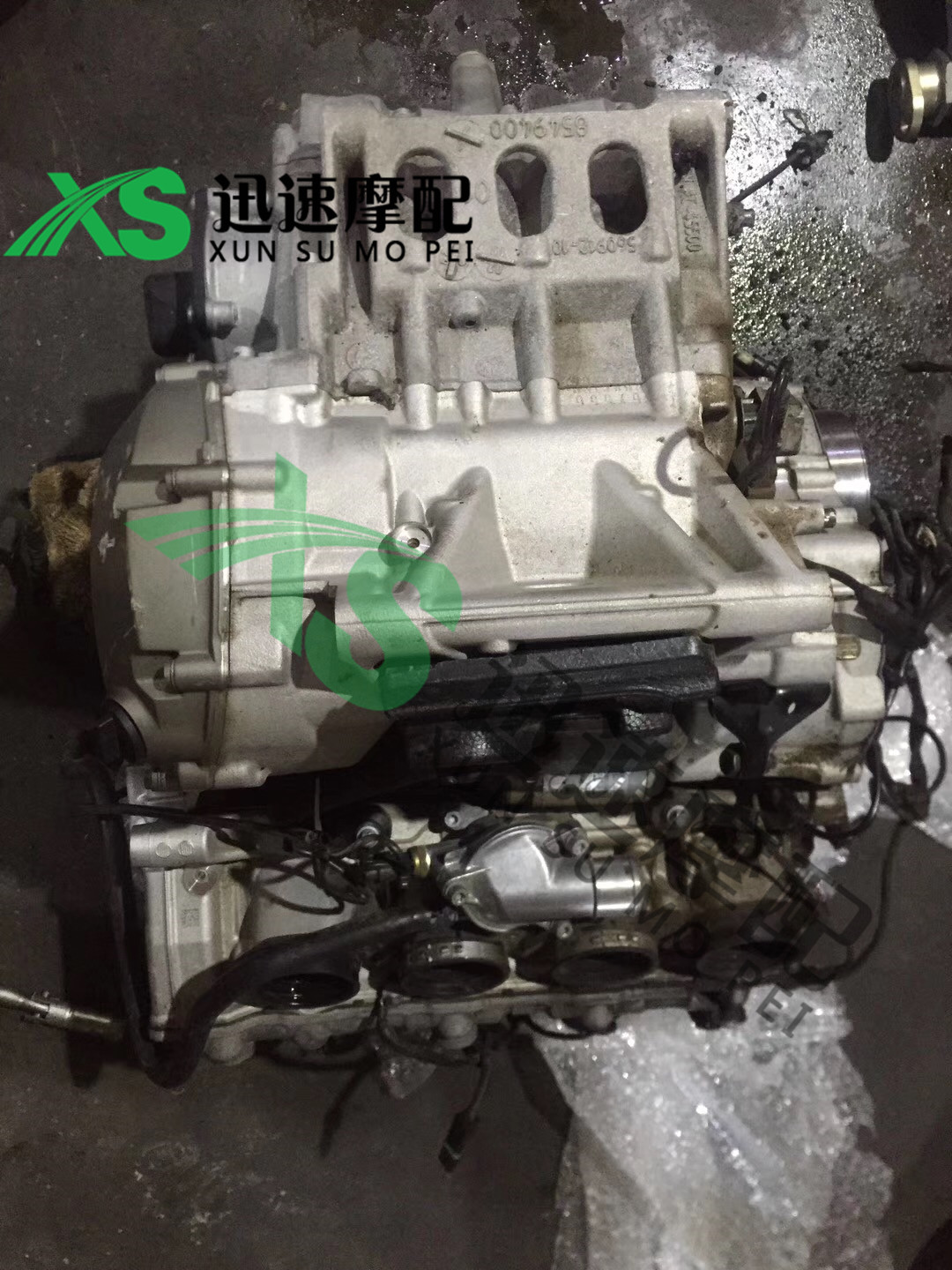 Original assembly detached car BMWS1000RR engine assembly to start motor generation coil motor