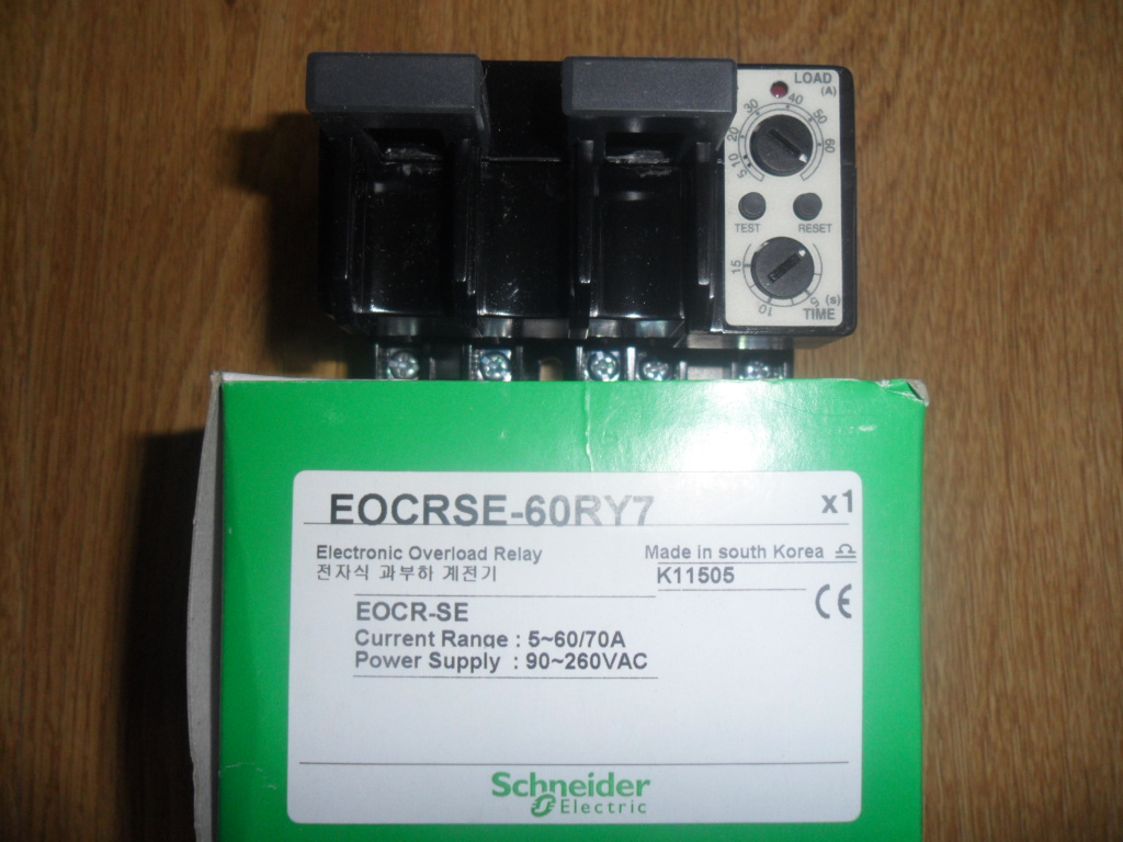 Original EOCR-SE-30RY7 Schneider Motor Protector EOCR-SE-30R-220