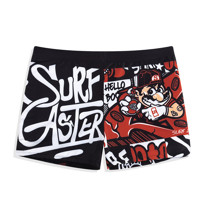 Bubble Spa Swimming Pants Male Boomer Loose Swimsuit Swimming Cap Suit Exciton anti-awkward beach Large size flat angle 50%