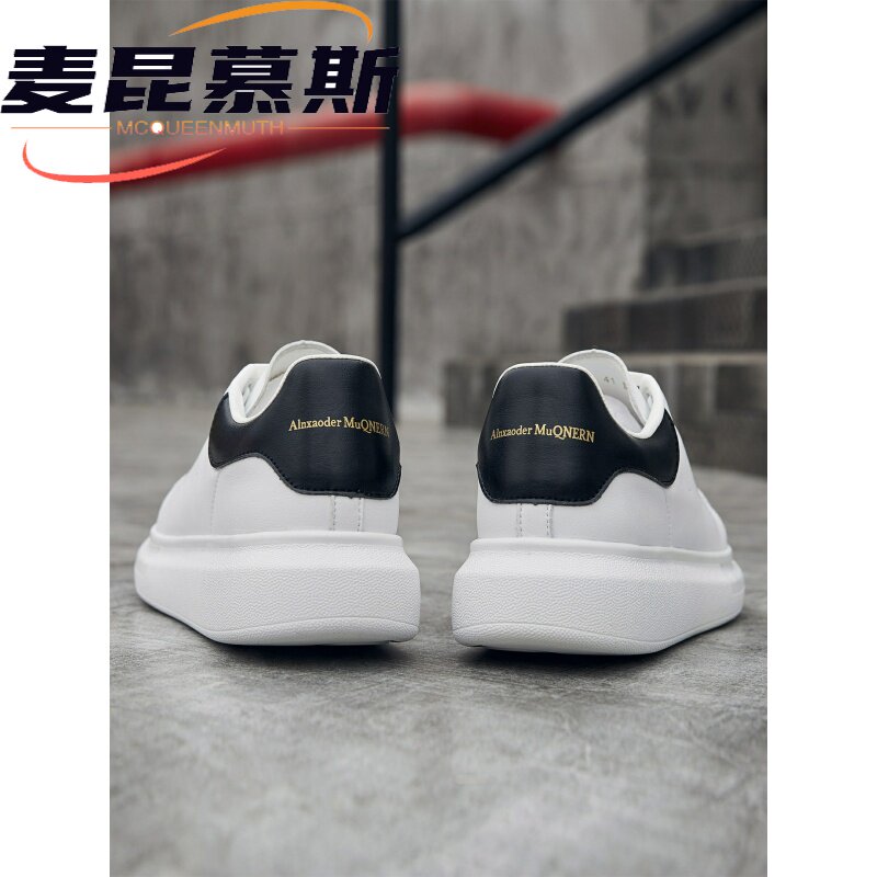 2022 new 021 new small white shoes women's leather all-match thick-soled all-match casual sneakers inner heightening women's shoes summer