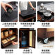 Mobile Small Tea Table and Tea Cabinet for Home Use on the Balcony, Integrated Tea Table and Tea Set for Drinking Tea