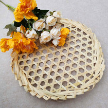 Kindergarten blackboard newspaper corridor classroom wall decoration DIY hand painting photo wall hollow round bamboo