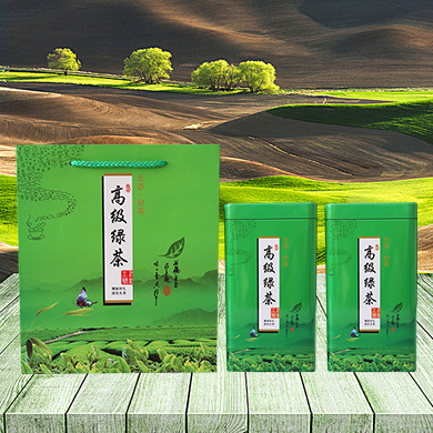 New universal green tea Longjing Biluochun Mao Jian Chinese tea about a pound of portable tea packaging empty gift box