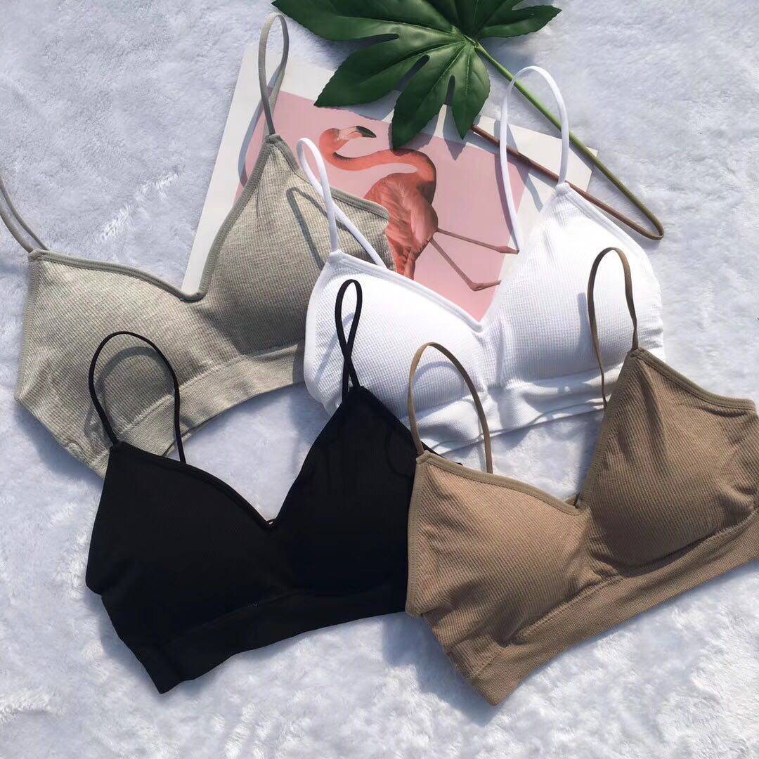 2022 beautiful back double shoulder strap underwear shoulder strap chest cushion wrapped in chest slim with beautiful back anti-walking light trowel underwear harness