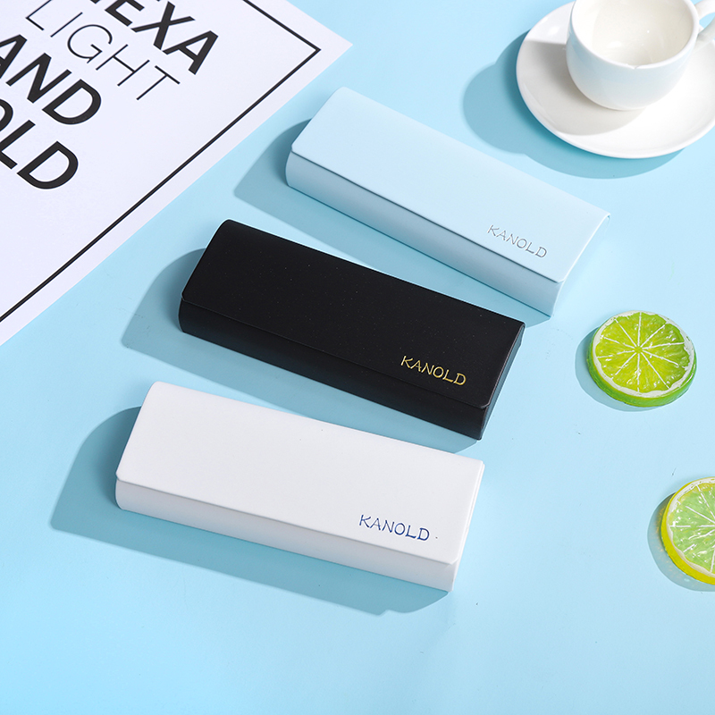 New Glasses Case for Male and Female Students, Fresh and Simple Korean Style ins Magnetic Kidsren's Portable Anti-Fall Sunglasses Storage Box New Glasses Case for Male and Female Students, Fresh and Simple Korean Style ins Magnetic Kidsren's Portable Anti-Fall Sunglasses Storage Box